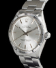 Rolex Oyster Perpetual 34 Argento Oyster 1007 Silver Lining